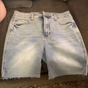 Judy Blue Women's Faded Blue Jean Shorts